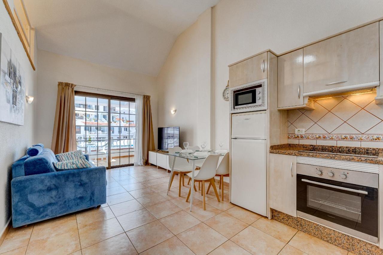 Pretty 1B Apartment In Diamantes 2, Heated Pool Los Cristianos  Eksteriør bilde