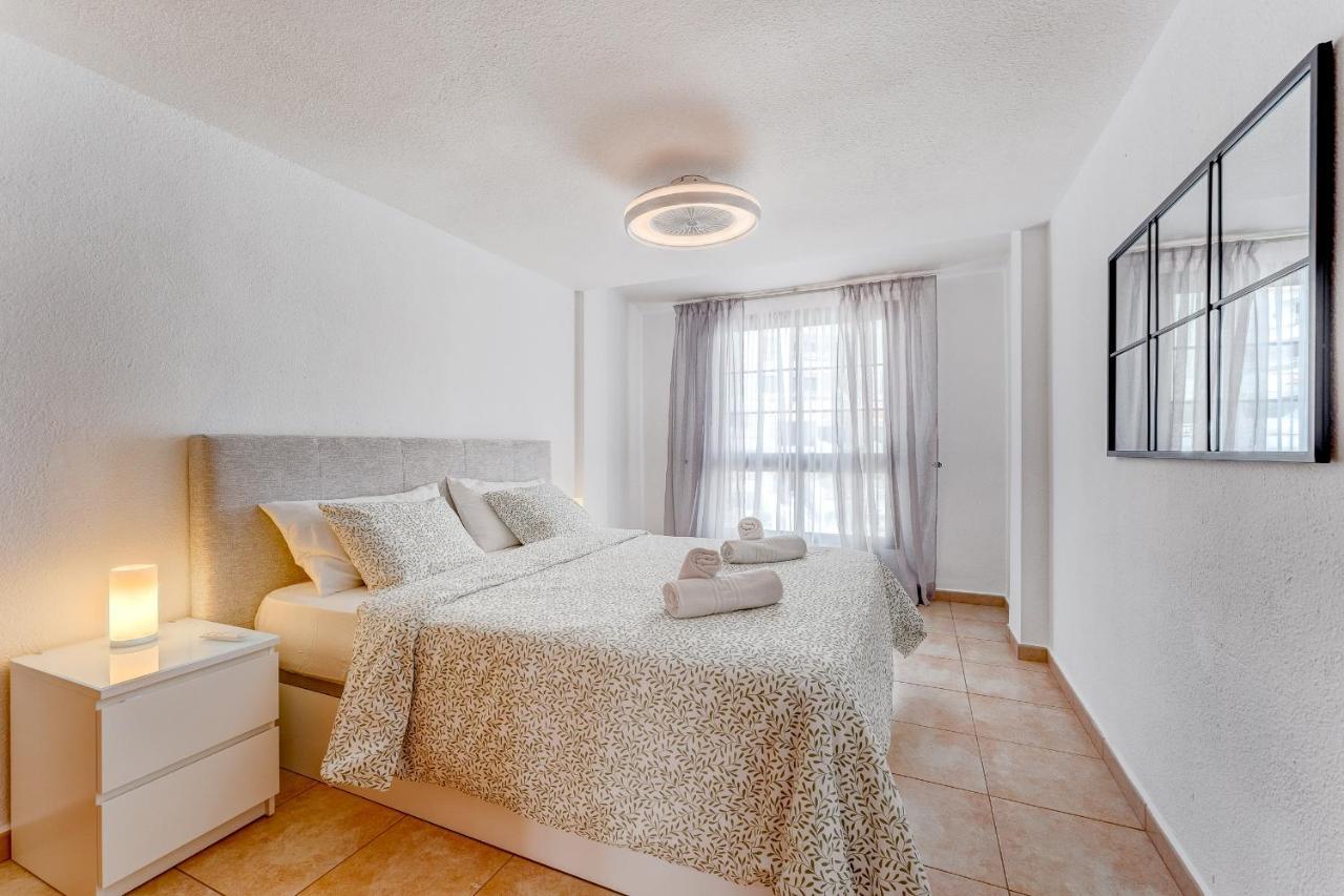 Pretty 1B Apartment In Diamantes 2, Heated Pool Los Cristianos  Eksteriør bilde