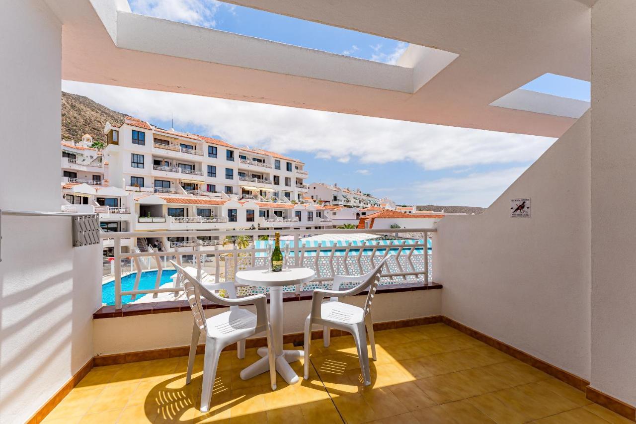 Pretty 1B Apartment In Diamantes 2, Heated Pool Los Cristianos  Eksteriør bilde